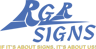 RGR Signs logo